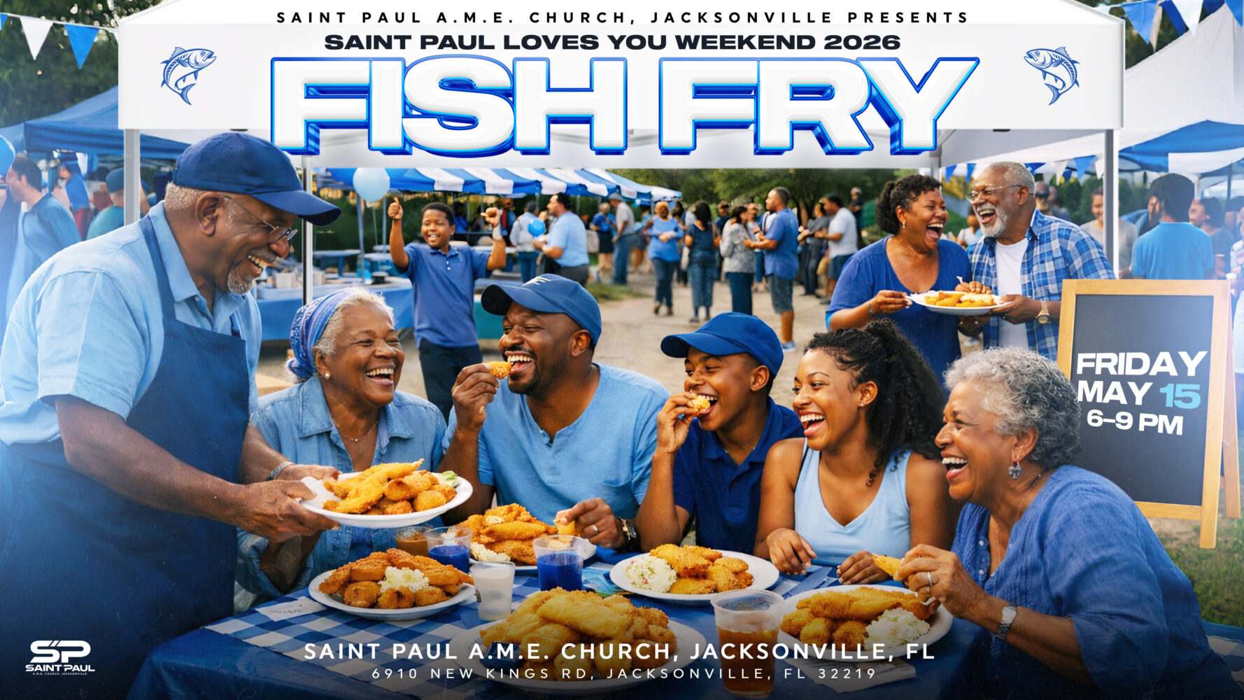 Saint Paul Fish Fry – Friday May 15, 2026